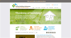 Desktop Screenshot of homebuildingestimates.com